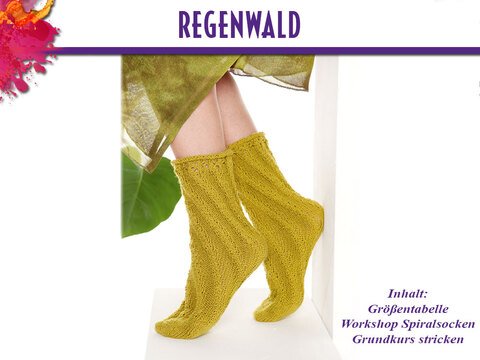 Socken: Regenwald