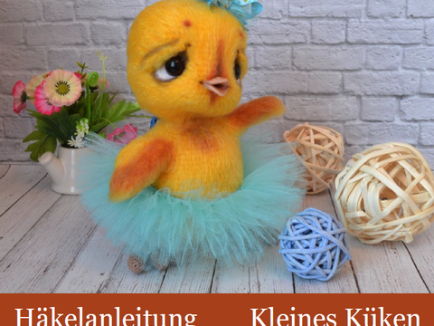 199DE Häkelanleitung Küken - Amigurumi PDF Ogol CP