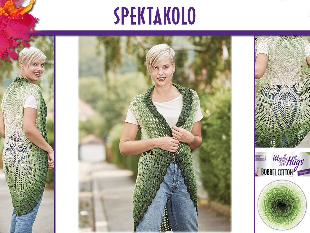 Häkelweste: Spektakolo