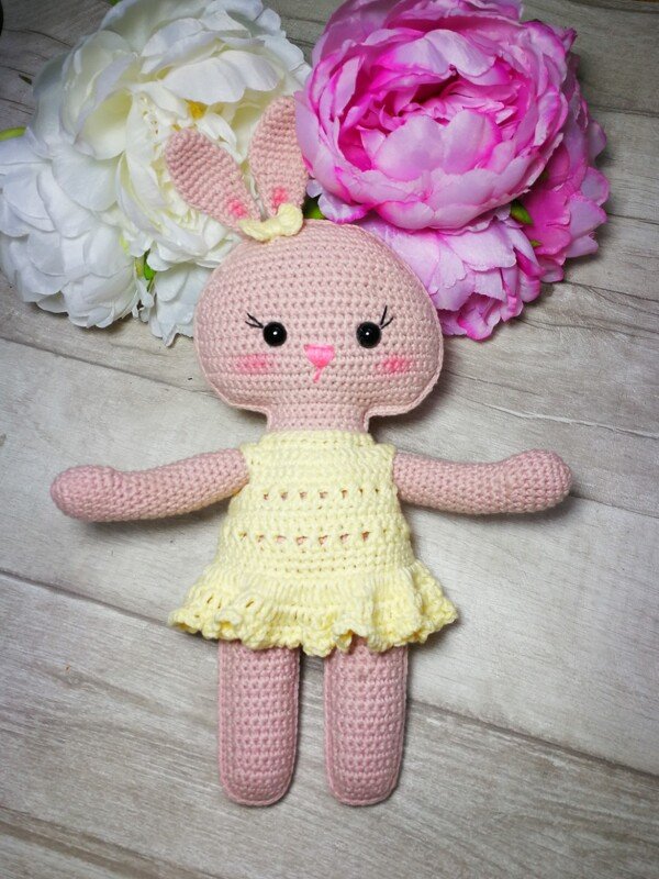 Häschen Lotta und Karl häkeln - Bild 2