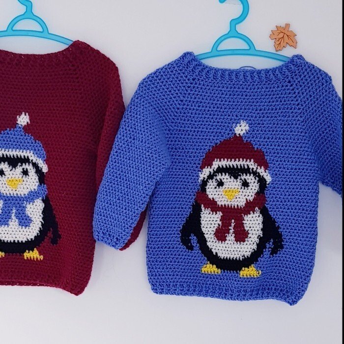 Pinguin Pullover - Bild 2