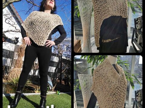 Lagertha Chunky Poncho
