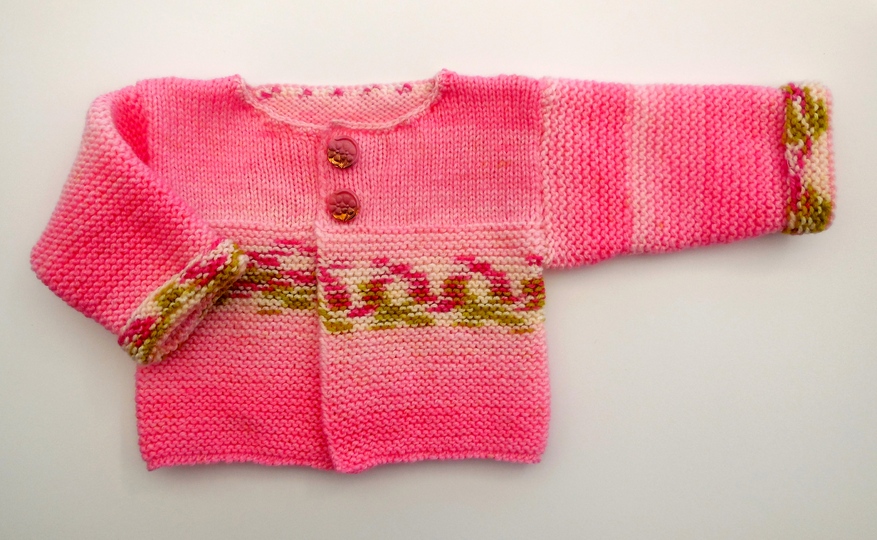 Ausfahrgarnitur Annelie Gr. 48/50 - Strickanleitung Newborn