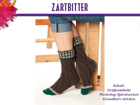Socken: Zartbitter