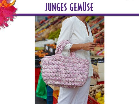 Tasche: Junges Gemüse