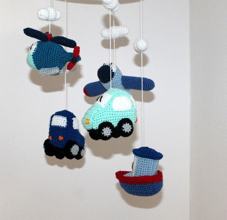 Vehicle Mobile crochet pattern
