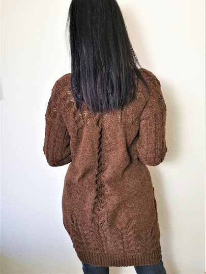 145 Strickanleitung Cardigan Strickjacke 3