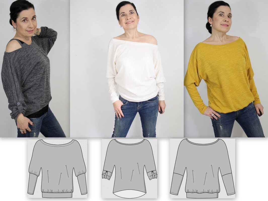 Pullover BELLI Gr. 34-54 - Bild 2