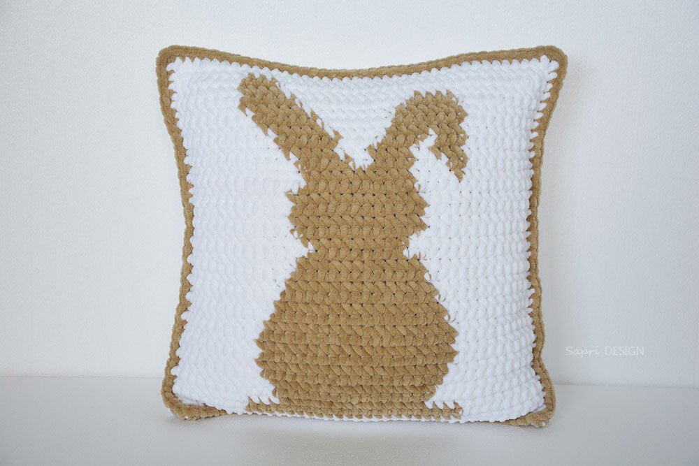 Hasen Kissen Häkel-Anleitung inkl. Häkel-Grundkurs - Bild 2