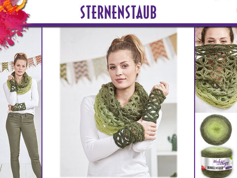 Loop und Stulpen: Sternenstaub