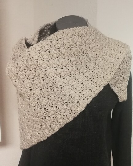 Häkelanleitung Tuch "Herzilein"