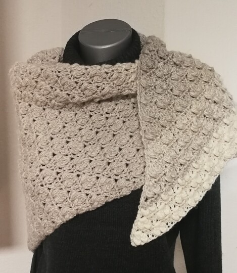 Häkelanleitung Tuch "Herzilein"