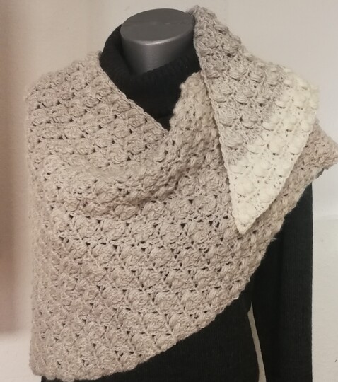 Häkelanleitung Tuch "Herzilein"