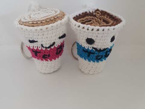 Coffee to Go Schlüsselanhänger