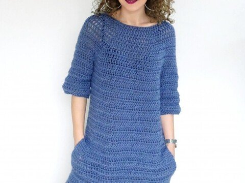 Delighted Pullover - Kleid