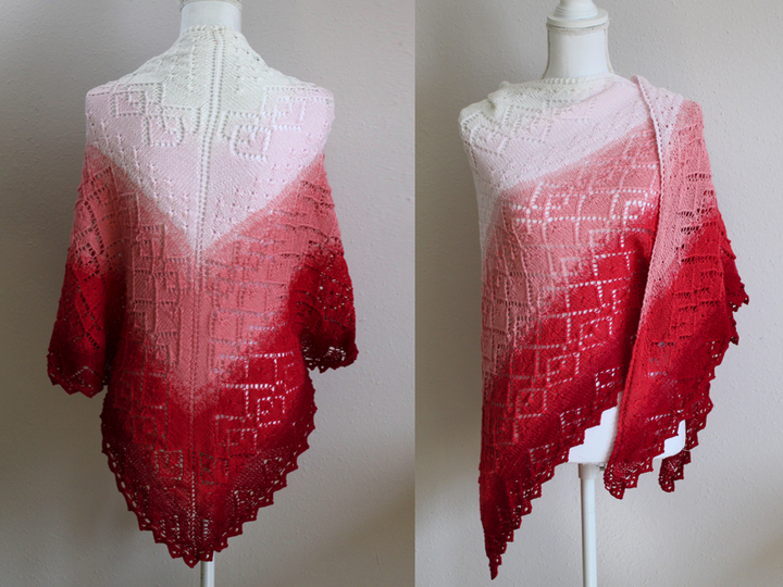 Strickanleitung Dreieckstuch Anika