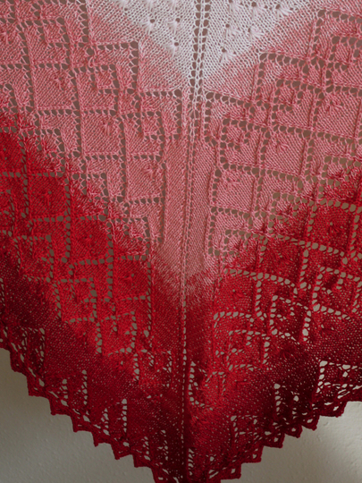 Strickanleitung Dreieckstuch Anika