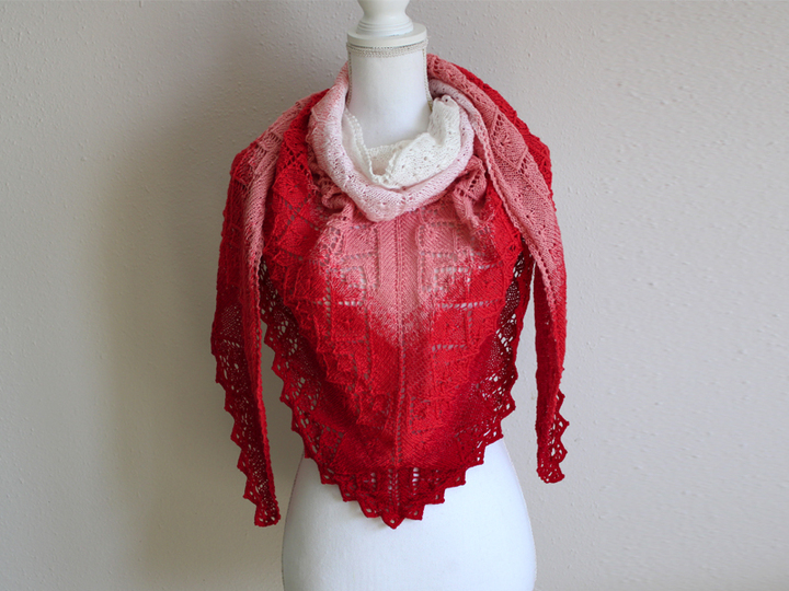 Strickanleitung Dreieckstuch Anika