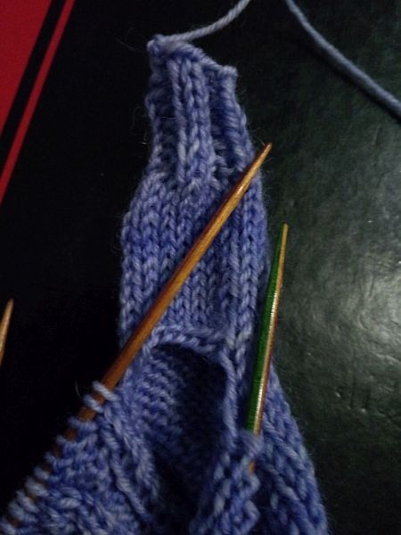 Anleitung für Daumen bei handstulpen