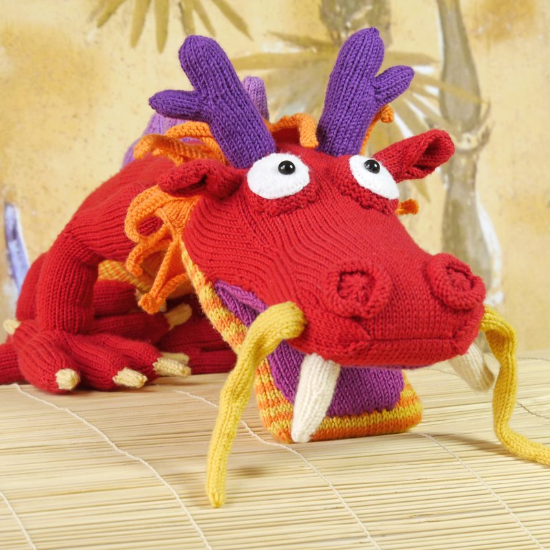Chinese Lucky Dragon LONG-LONG, knitting pattern - Image 4