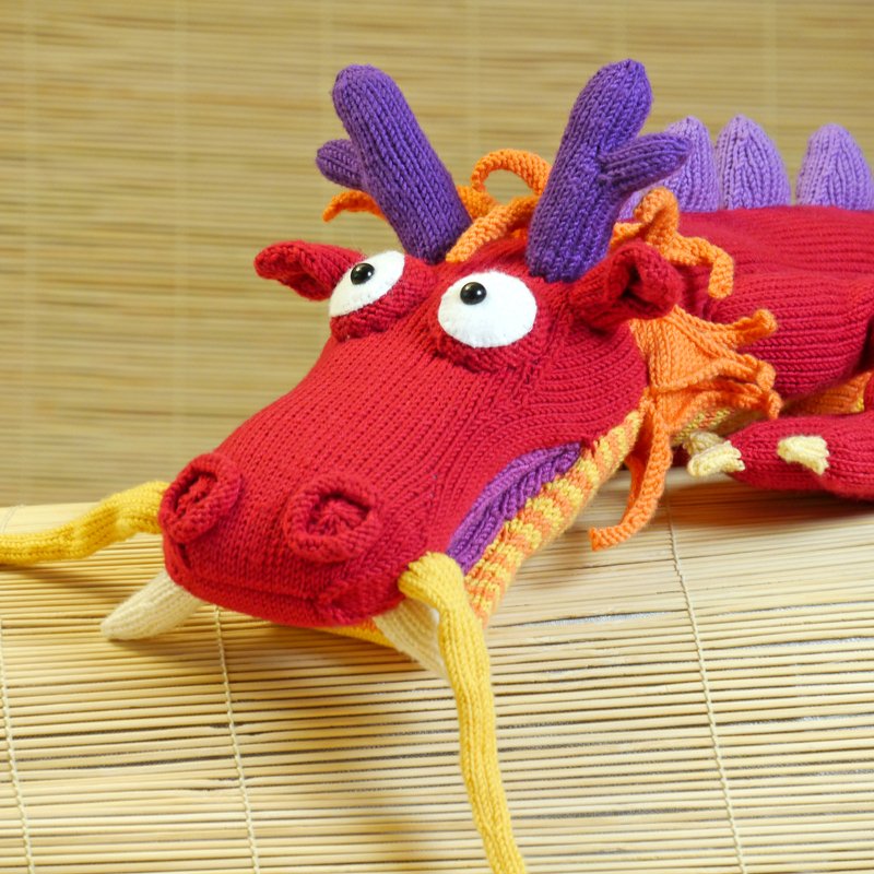 Chinese Lucky Dragon LONG-LONG, knitting pattern - Image 9