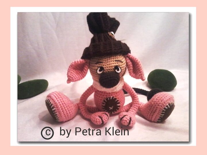 Häkelanleitung Amigurumi / Wombel