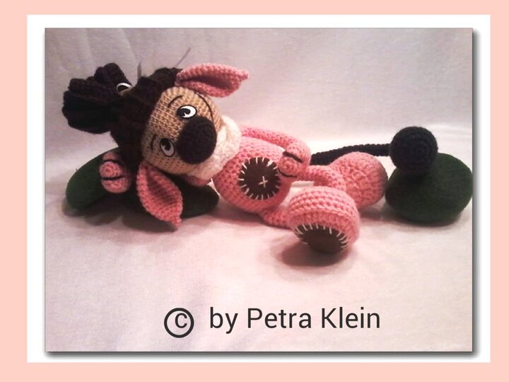 Häkelanleitung Amigurumi / Wombel