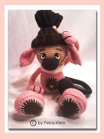 Häkelanleitung Amigurumi / Wombel
