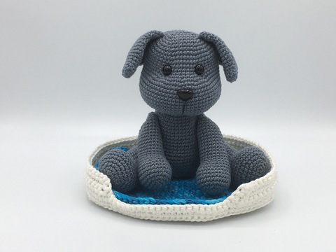 Häkelanleitung Hund Max