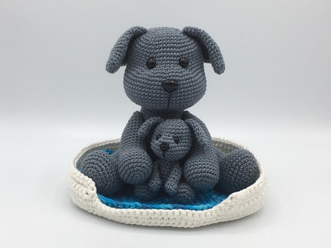 Häkelanleitung Hund Max & Mäxchen