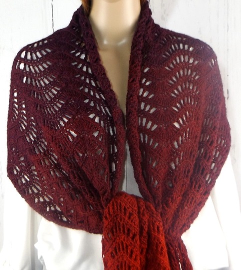 Häkelanleitung Alpakaschal "Kuschel Welle""