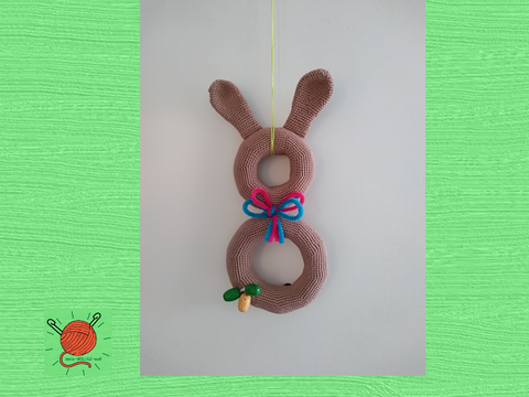 Türkranz Hase, ohne Styroporring