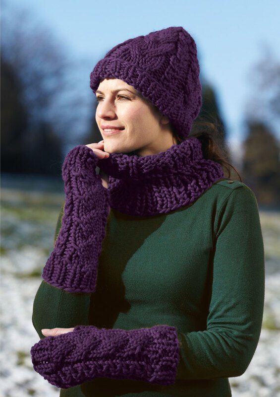 Set: Zöpfe in Lila - Bild 2