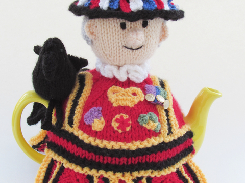 Beefeater Tea Cosy Knitting Pattern