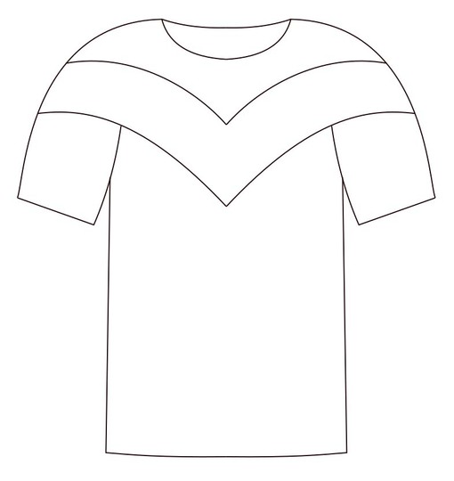 Herren V-Shirt in Größe 46-52