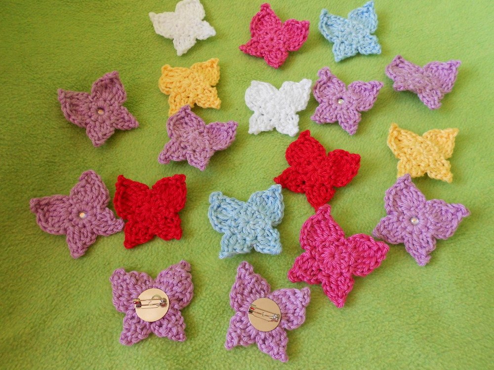 Crocheted butterfly "Zoe's butterflies" - Image 4