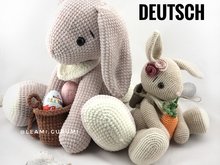 PDF Hase Lou in groß (30 cm/ 50 cm) von leami