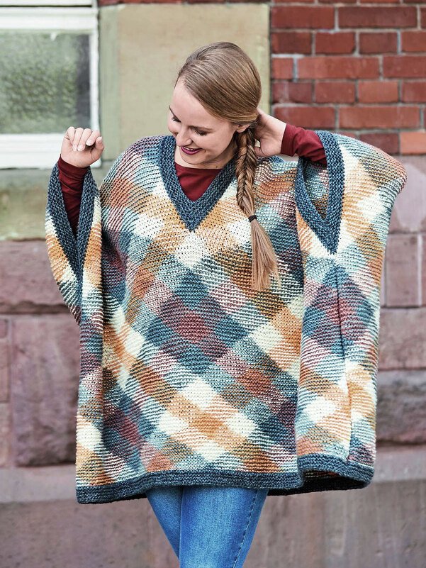 PONCHO COLOURS OF KARO - Bild 5