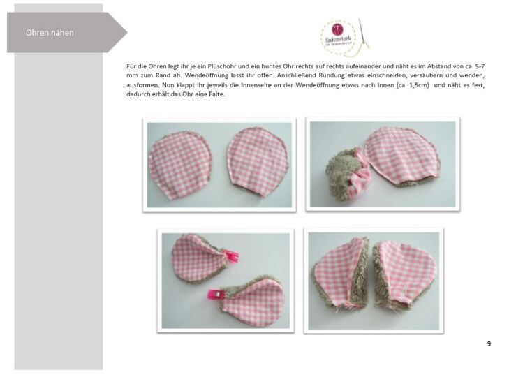 E-Book Koala Moritz und seine Freunde - Nähanleitung und Schnittmuster