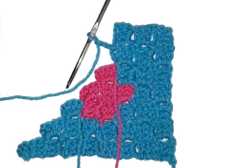 c2c - corner to corner technique