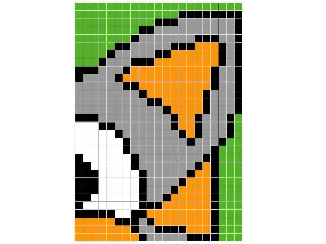 Häkelmuster *CrazY CaT* Grafihäkelmuster für C2C Decke - Bild 5