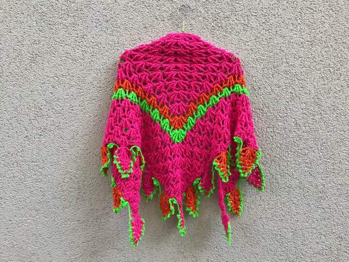 Dreieckstuch „FlammenLace“