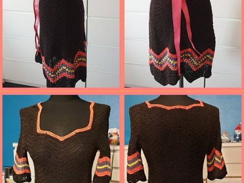 Anleitung Elegantes, verspieltes Kleid für den Sommer