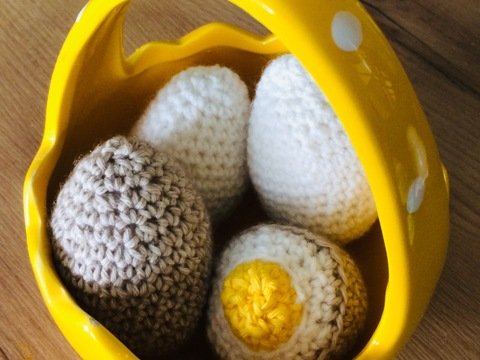 Ei Ei - Osterspezial, Häkelanleitung Ostereier PDF