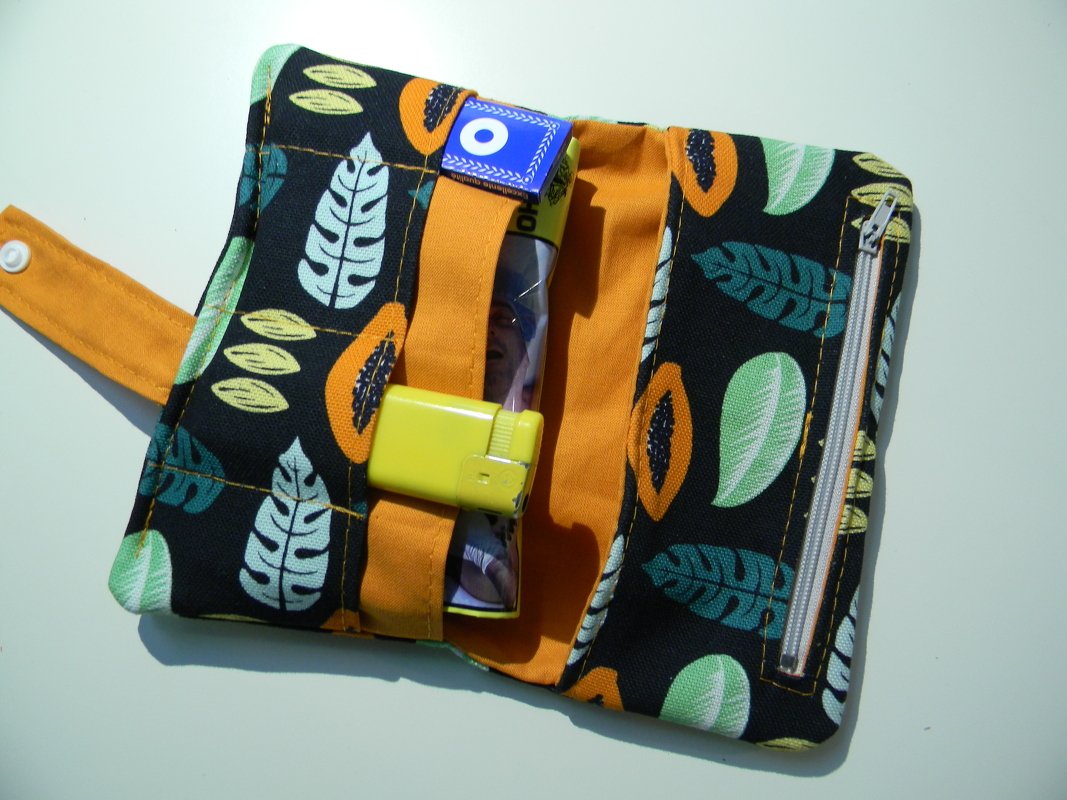 Tabakbeutel Justus Schnittmuster&amp;Nähanleitung