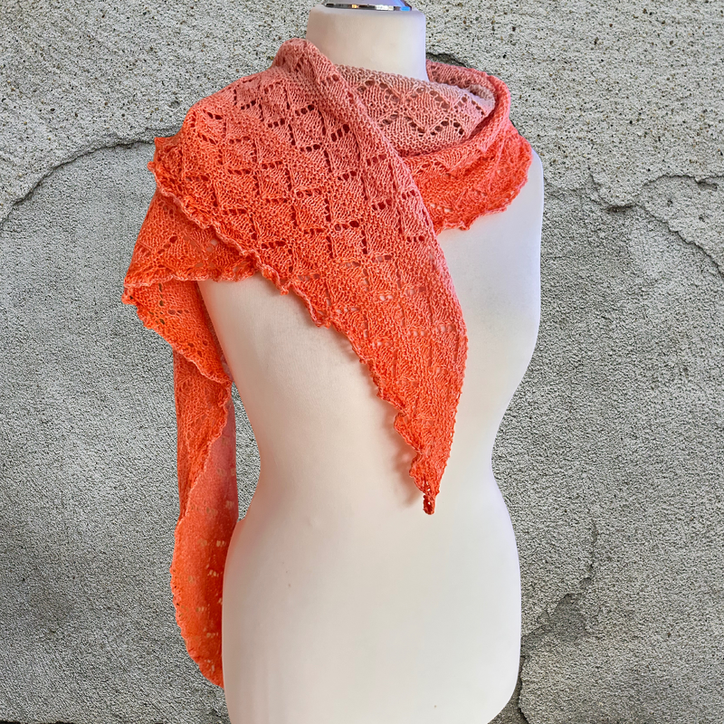 Strickanleitung Tuch Rhombus - Bild 6