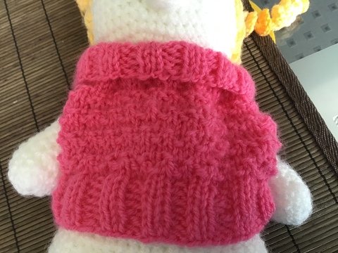 Pullover für Puppe Hannah