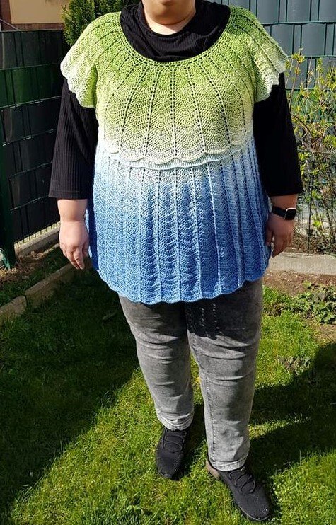 Häkelanleitung Tunika / Minikleid "Lukardis" - Bild 10