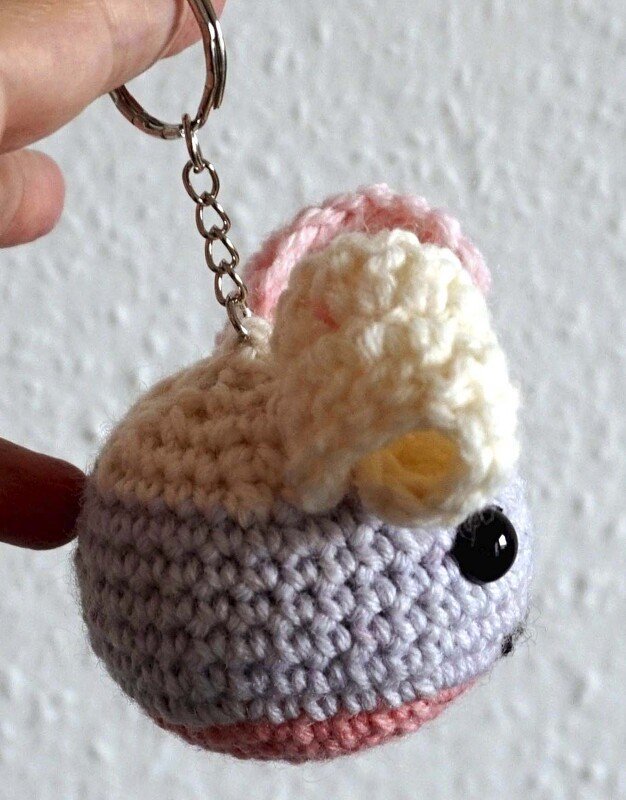 Crochet pattern: rabbit keychain! - Image 2