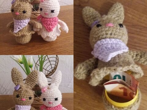 Häkelanleitung für eine Hasenüberraschung